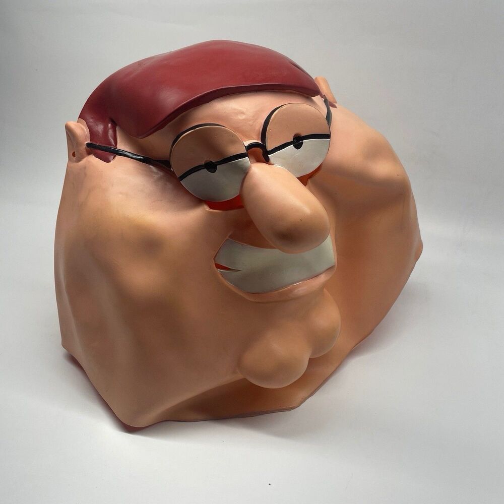 Family Guy Peter Griffin Latex Mask Adult Costume Disguise 2015 Fox 85732 RARE
